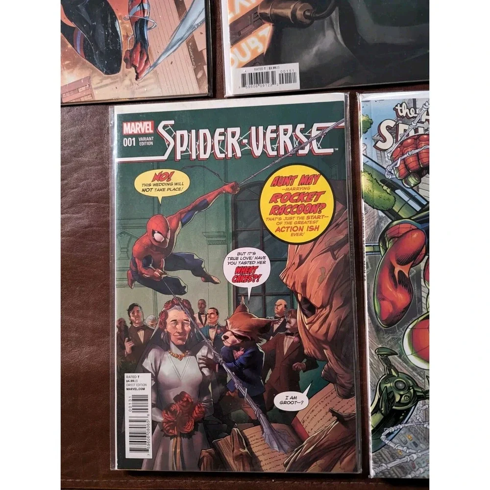 Marvel Comics Spider-Man & Miles Morales Variant‎ Cover Lot x11 NM Range